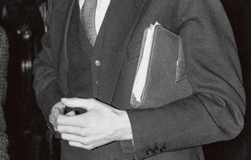 Leszek Kołakowski na zjeździe Związku Literatów Polskich, grudzień 1965 r.  / DANUTA B. ŁOMACZEWSKA / EAST NEWS 