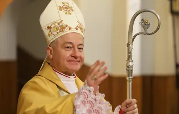 Biskup Artur Ważny. Kraków, 30 stycznia 2021 r. // Materiały prasowe Archidiecezji Krakowskiej