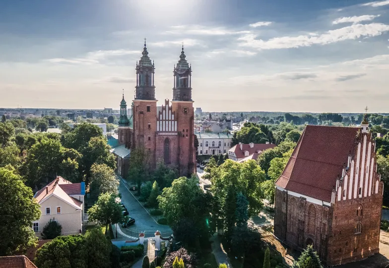 Katedra na Ostrowie Tumskim w Poznaniu, lipiec 2020 r.  // Fot. Tomasz Jastrzębowski / REPORTER 